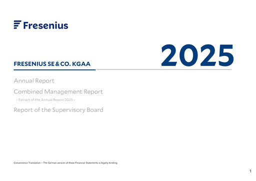 Thumbnail Fresenius Financial Statement 2025