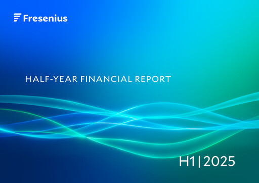 Miniature Fresenius Rapport semestriel 2025-h1