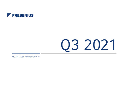 Thumbnail Fresenius Quarterly Report 2021-q3