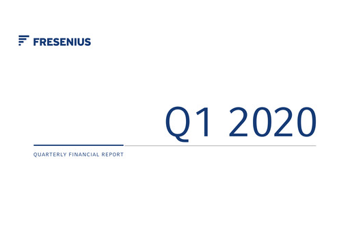 Miniature Fresenius Rapport trimestriel 2020-q1