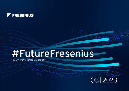 Miniature Fresenius Rapport trimestriel 2023-q3