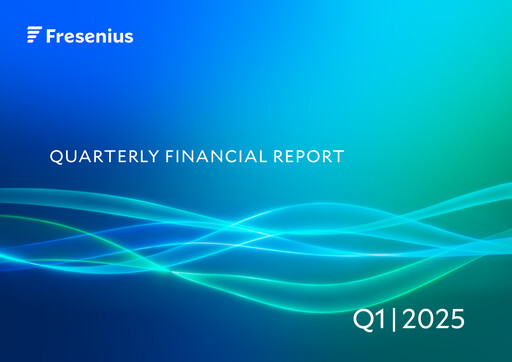 Miniature Fresenius Rapport trimestriel 2025-q1