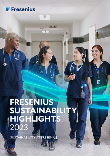 Miniature Fresenius Rapport de durabilité 2023