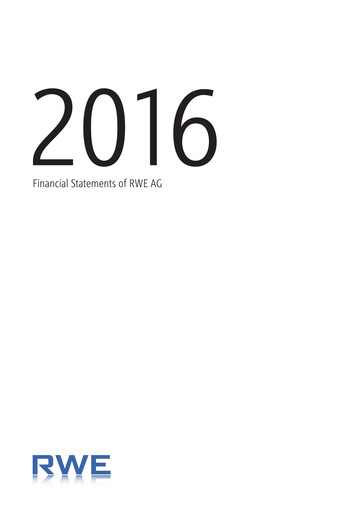 Thumbnail RWE Financial Statement 2016
