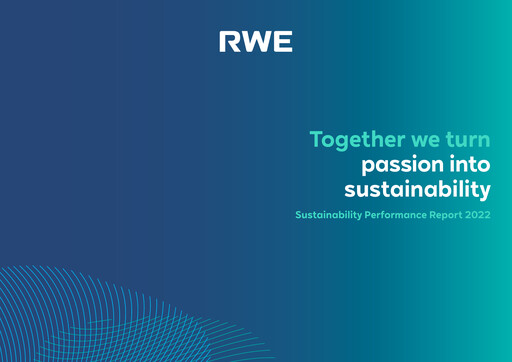 Thumbnail RWE Sustainability Report 2022