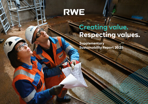 Thumbnail RWE Sustainability Report 2025