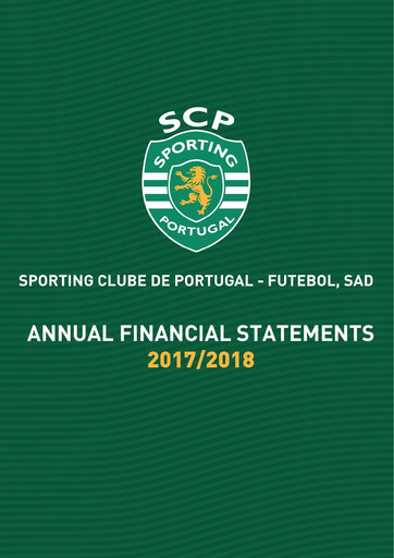 Thumbnail Sporting Clube de Portugal Annual Report 2017-2018