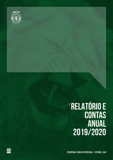 Thumbnail Sporting Clube de Portugal Annual Report 2019-2020