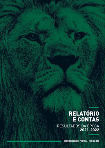 Thumbnail Sporting Clube de Portugal Annual Report 2021-2022