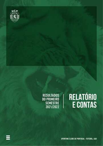 Thumbnail Sporting Clube de Portugal Half-year Report 2021-2022