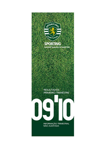 Thumbnail Sporting Clube de Portugal Quarterly Report 2009-2010-q1