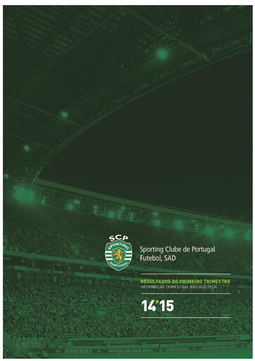 Thumbnail Sporting Clube de Portugal Quarterly Report 2014-2015-q1