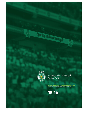 Thumbnail Sporting Clube de Portugal Quarterly Report 2015-2016-q1