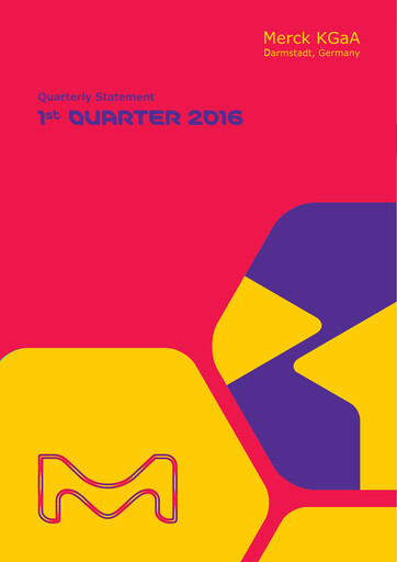 Thumbnail Merck KGaA Quarterly Report 2016-q1