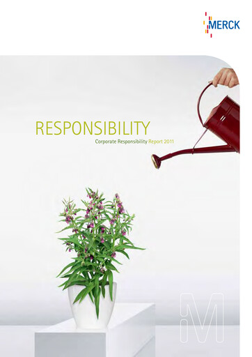 Vorschaubild Merck KGaA Nachhaltigkeitsbericht 2011