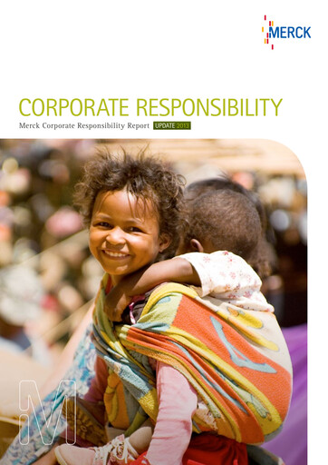 Vorschaubild Merck KGaA Nachhaltigkeitsbericht 2013