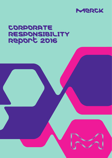 Vorschaubild Merck KGaA Nachhaltigkeitsbericht 2016