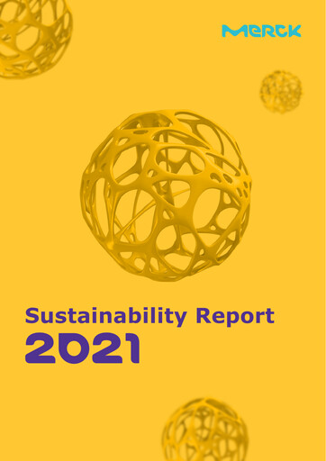 Vorschaubild Merck KGaA Nachhaltigkeitsbericht 2021