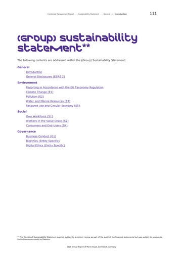 Thumbnail Merck KGaA Sustainability Report 2025