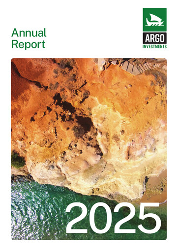 Thumbnail Argo Investments Annual Report 2025