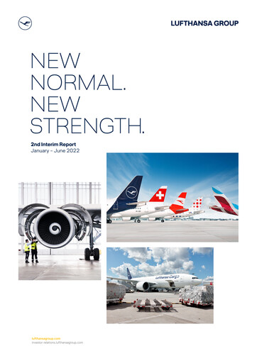 Miniature Lufthansa Rapport semestriel 2022-h1