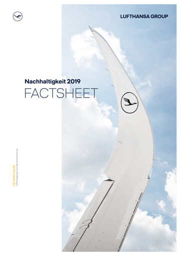 Thumbnail Lufthansa Sustainability Report 2019