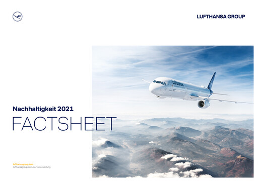 Thumbnail Lufthansa Sustainability Report 2021