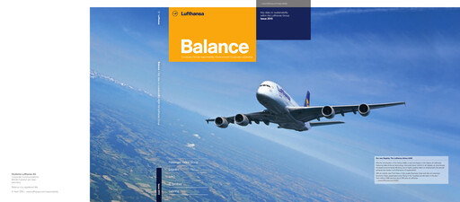 Thumbnail Lufthansa Sustainability Report 2010