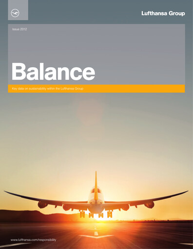 Thumbnail Lufthansa Sustainability Report 2012