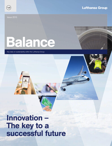 Thumbnail Lufthansa Sustainability Report 2015