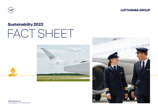 Vorschaubild Lufthansa Nachhaltigkeitsbericht 2022