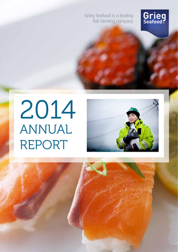 Thumbnail Grieg Seafood Annual Report 2014