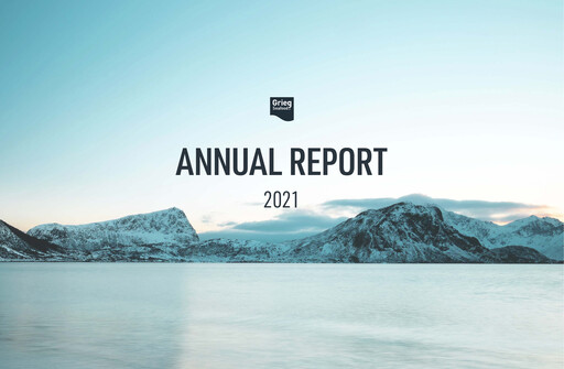 Thumbnail Grieg Seafood Annual Report 2021