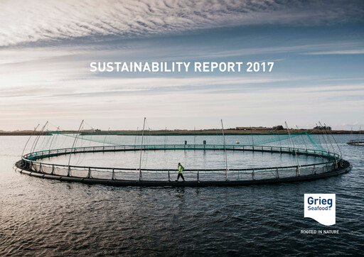 Thumbnail Grieg Seafood Sustainability Report 2017