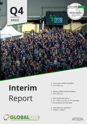 Thumbnail Atea ASA Quarterly Report 2022-q4