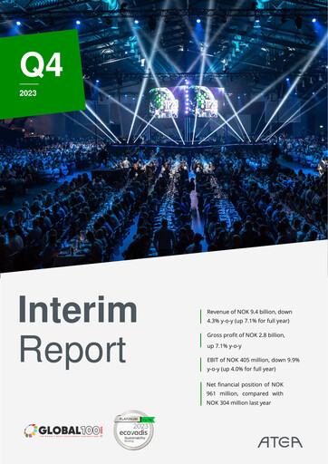 Thumbnail Atea ASA Quarterly Report 2023-q4
