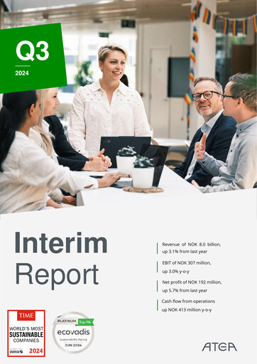 Thumbnail Atea ASA Quarterly Report 2024-q3