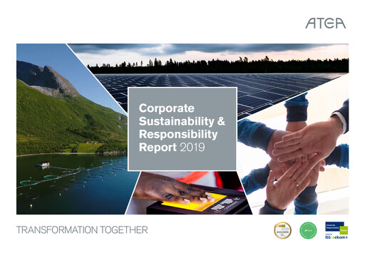 Thumbnail Atea ASA Sustainability Report 2019