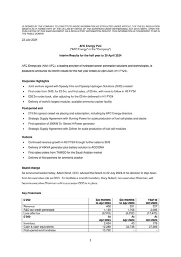 Thumbnail AFC Energy Half-year Report 2024-h1