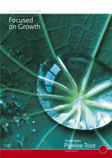 Thumbnail APA Group Annual Report 2004