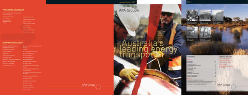 Thumbnail APA Group Annual Report 2007