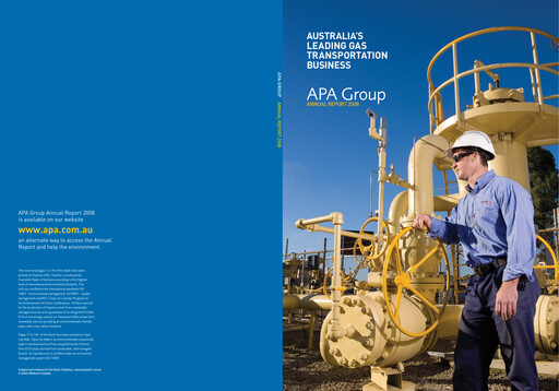 Thumbnail APA Group Annual Report 2008