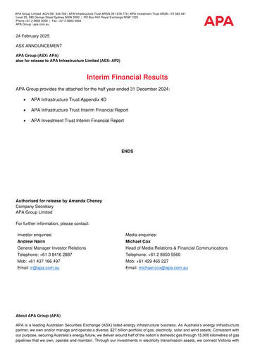 Thumbnail APA Group Half-year Report 2025-h1