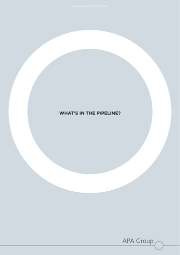 Miniature APA Group Rapport de durabilité 2011