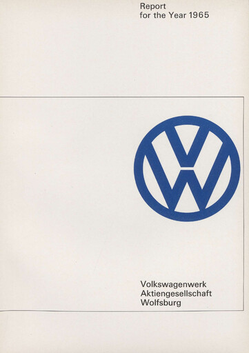 Thumbnail Volkswagen Annual Report 1965