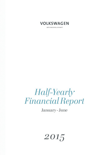 Thumbnail Volkswagen Half-year Report 2015-h1
