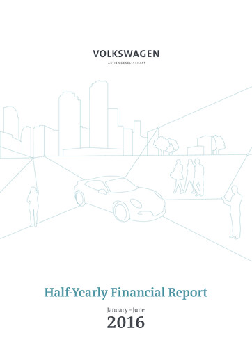 Thumbnail Volkswagen Half-year Report 2016-h1