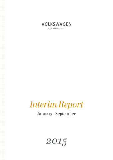 Thumbnail Volkswagen Quarterly Report 2015-q3