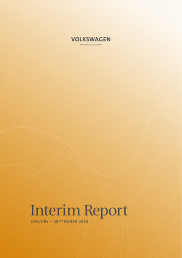 Thumbnail Volkswagen Quarterly Report 2019-q3