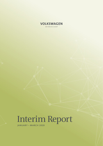 Vorschaubild Volkswagen Quartalsbericht 2020-q1